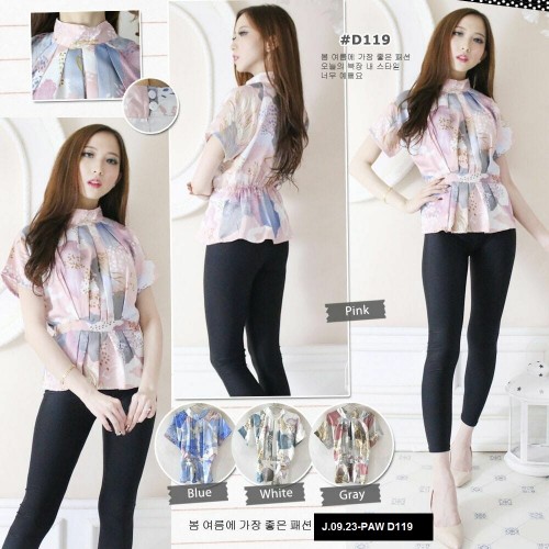 BLOUSE PAW D119